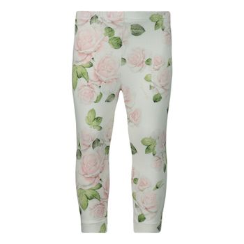 MonnaLisa 315424 baby legging wit/roze Afbeelding van MonnaLisa 315424 baby legging wit/roze