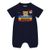 Moschino MUT02L baby playsuit navy
