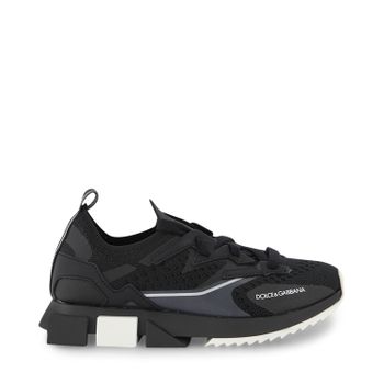 Dolce & Gabbana DA0952 AW478 kindersneakers zwart/wit Afbeelding van Dolce & Gabbana DA0952 AW478 kindersneakers zwart/wit