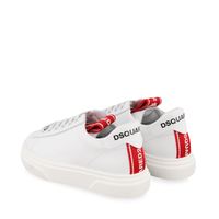 Picture of Dsquared2 67076 kids sneakers white