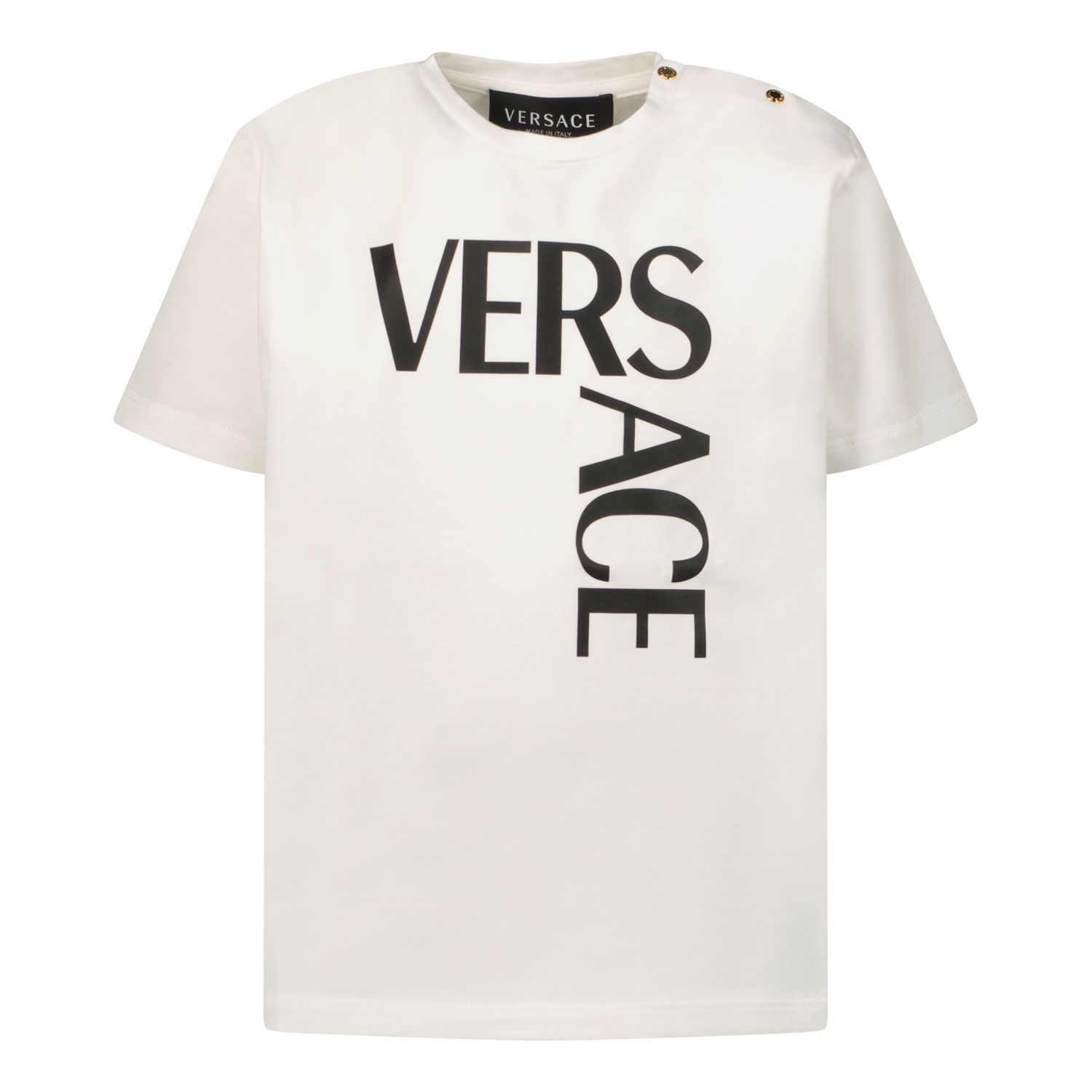 Picture of Versace 1000102 1A01330 baby shirt white