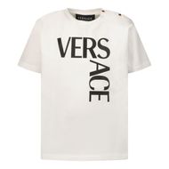 Afbeelding van Versace 1000102 1A01330 baby t-shirt wit