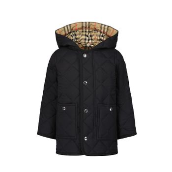Burberry 8053834 babyjas zwart Afbeelding van Burberry 8053834 babyjas zwart