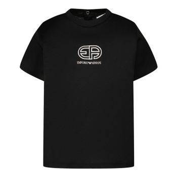 Armani 3KHTAC baby t-shirt zwart Afbeelding van Armani 3KHTAC baby t-shirt zwart