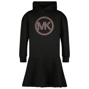 Michael Kors R12112 kinderjurk zwart Afbeelding van Michael Kors R12112 kinderjurk zwart