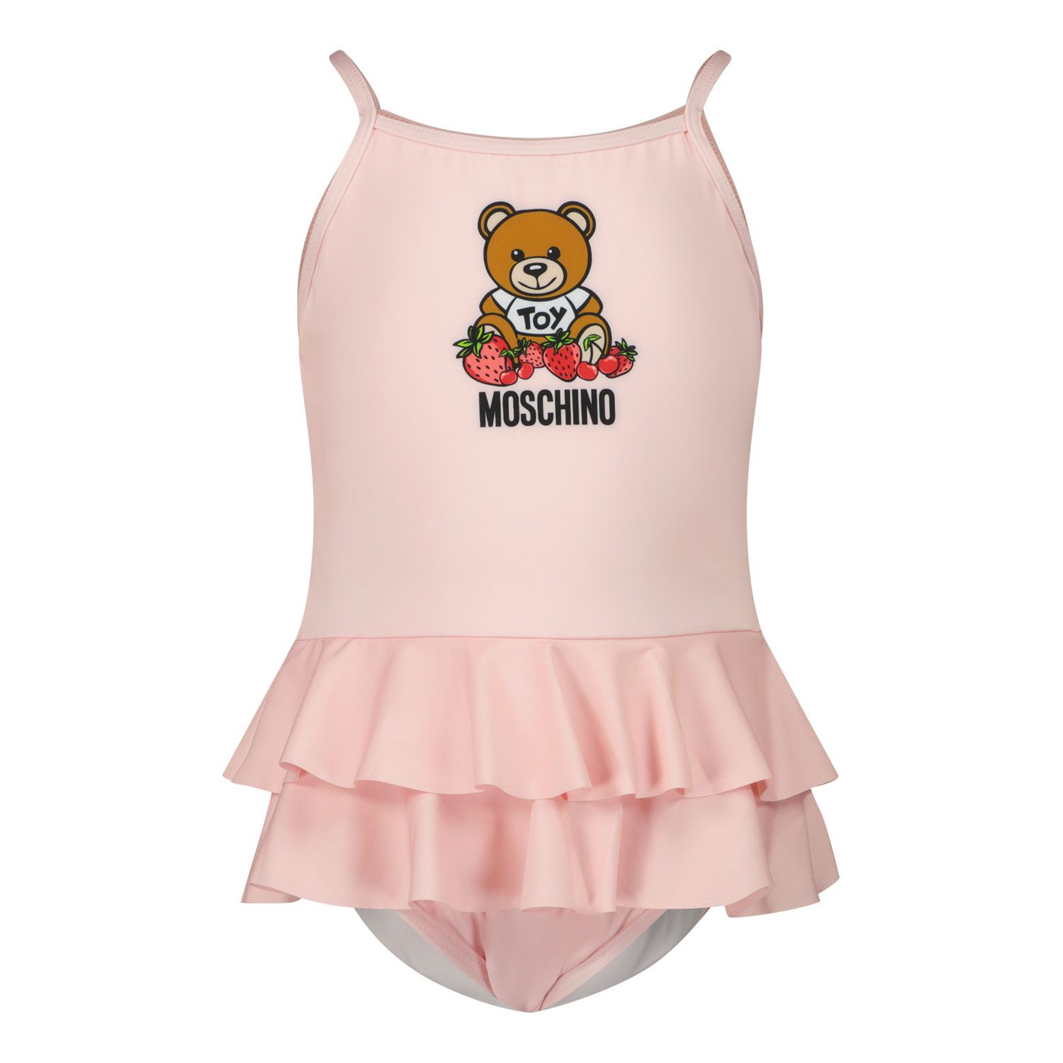 Picture of Moschino MDL00I baby swimwear pink