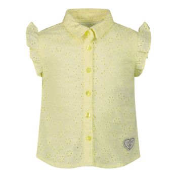 Guess K2GH01 B baby blouse geel Afbeelding van Guess K2GH01 B baby blouse geel