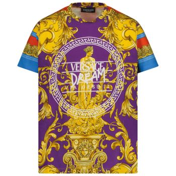 Versace 1000239 1A03618 kinder t-shirt roze Afbeelding van Versace 1000239 1A03618 kinder t-shirt roze