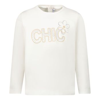 Mayoral 116 baby t-shirt off white Afbeelding van Mayoral 116 baby t-shirt off white
