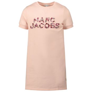 Marc Jacobs W12318 kinderjurk licht roze Afbeelding van Marc Jacobs W12318 kinderjurk licht roze