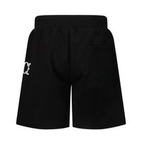 Picture of Versace 1000189 1A01322 baby shorts black