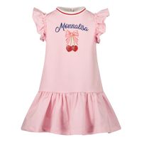 Picture of MonnaLisa 399910 baby dress light pink
