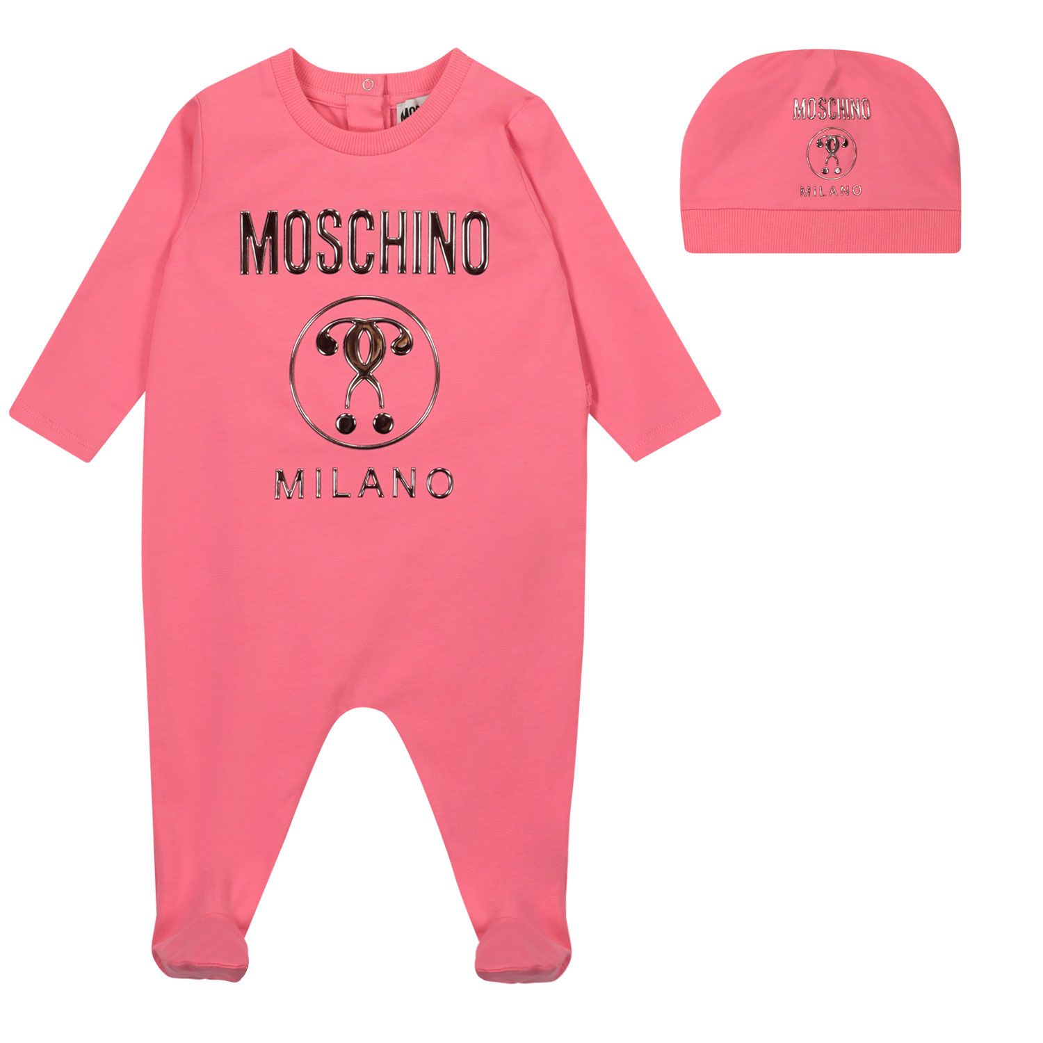 Moschino Mmy02T Unisex Junior Pink at 