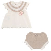 Picture of Mayoral 1201 baby playsuit taupe