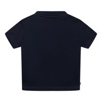 Picture of Tommy Hilfiger KN0KN01385 baby shirt navy