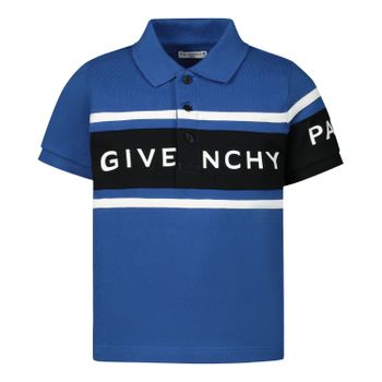 Givenchy H05114 baby polo cobalt blauw Afbeelding van Givenchy H05114 baby polo cobalt blauw