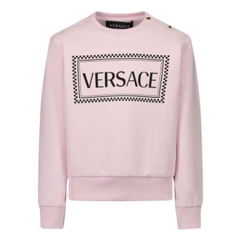 Versace YB000200 baby trui licht roze Afbeelding van Versace YB000200 baby trui licht roze