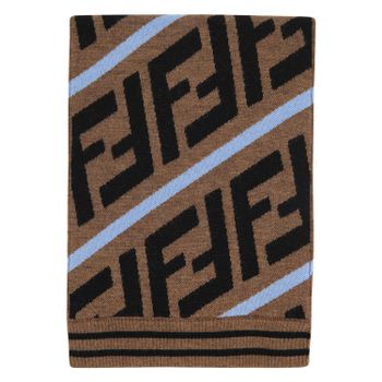 Fendi JUQ001 Kinderschal Blau Bild von Fendi JUQ001 Kinderschal Blau