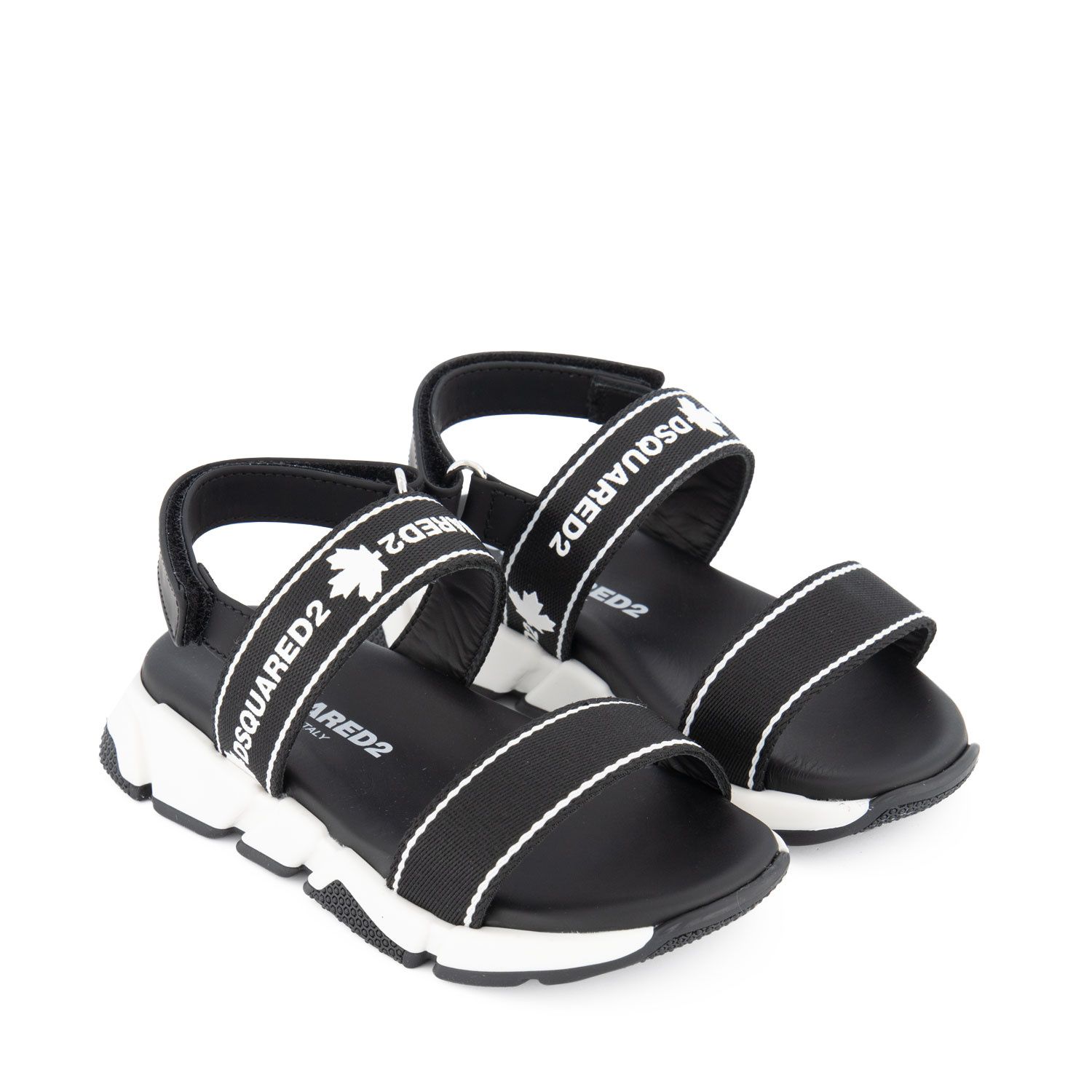 Picture of Dsquared2 67027 kids sandals black