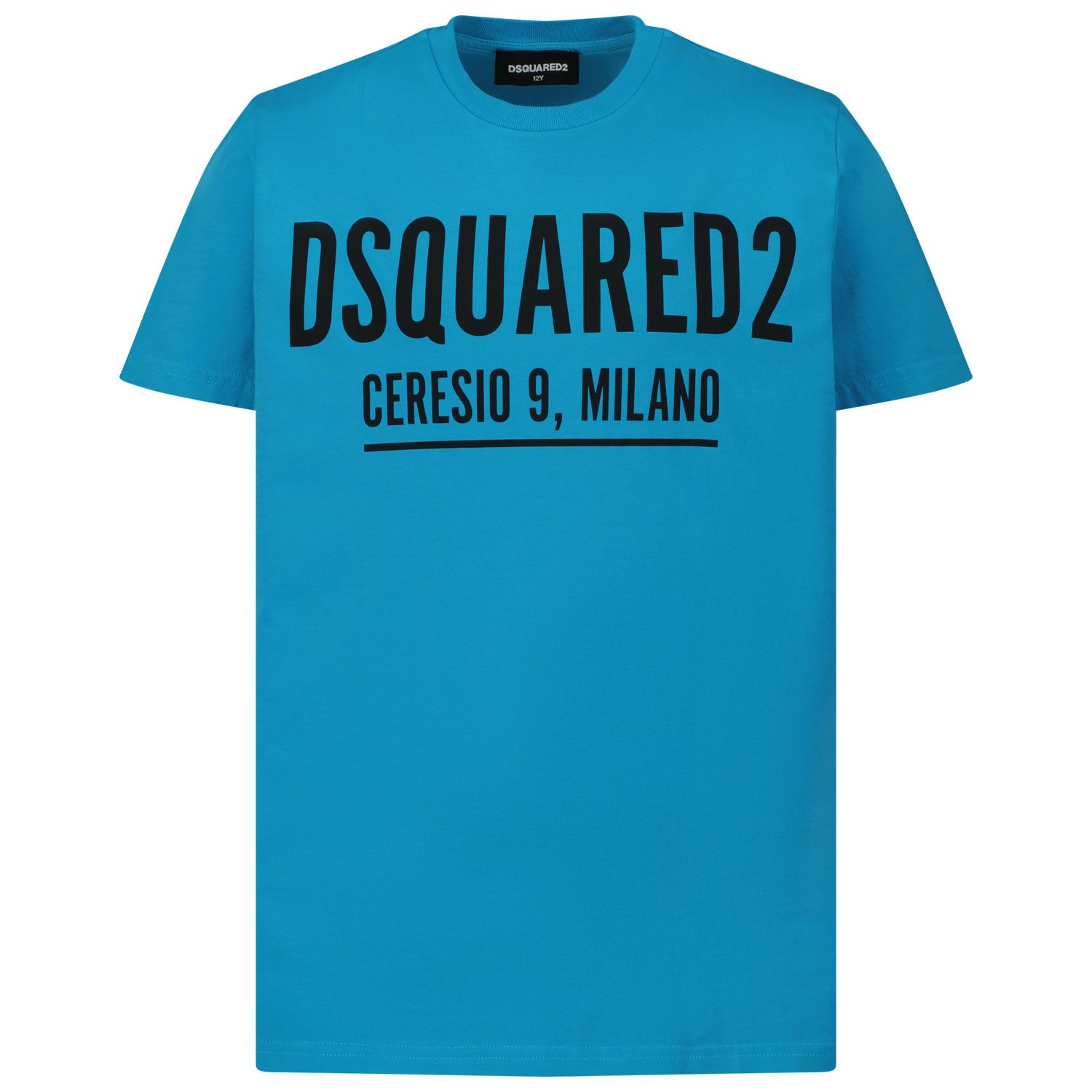 Picture of Dsquared2 DQ0728 kids t-shirt turquoise