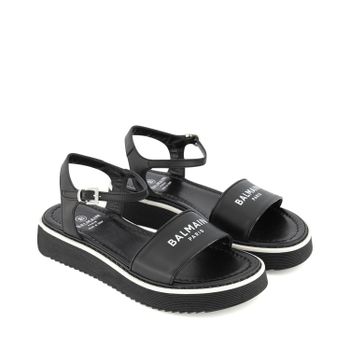 Balmain 6M0096 kindersandalen zwart Afbeelding van Balmain 6M0096 kindersandalen zwart