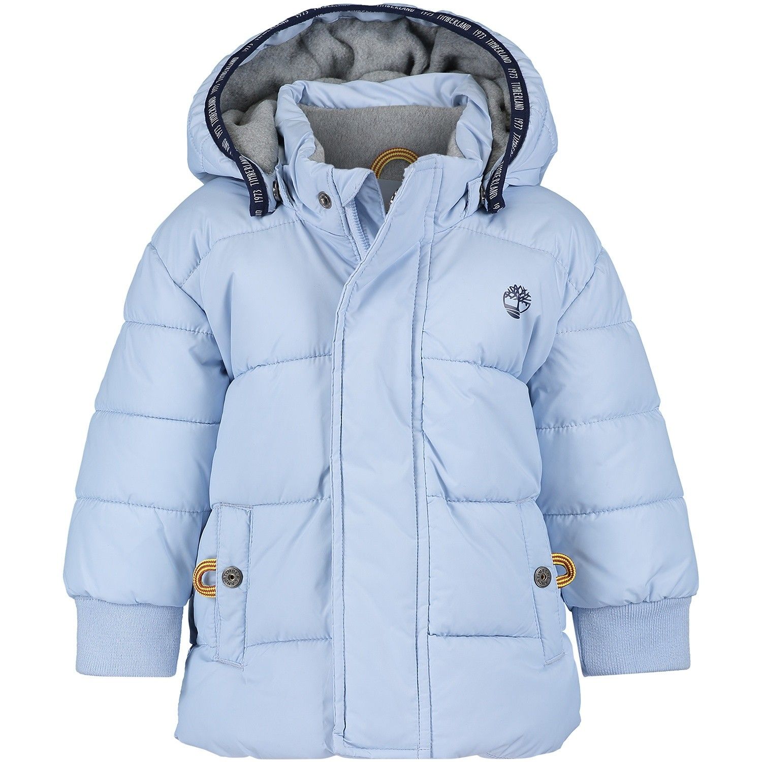 timberland pale blue puffer jacket