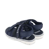 Picture of Boss J09174 kids sandals navy