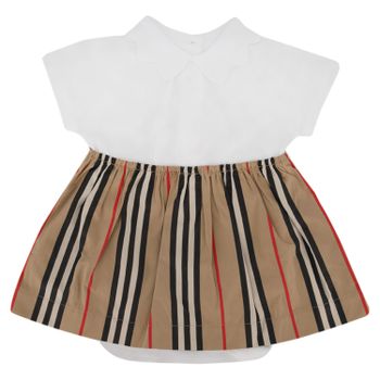 Burberry 8030391 Babykleid Weiß Bild von Burberry 8030391 Babykleid Weiß