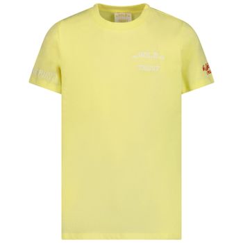 in Gold We Trust The Pusha kinder t-shirt geel Afbeelding van in Gold We Trust The Pusha kinder t-shirt geel