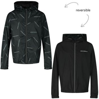 Armani 3H4B98 kinderjas zwart Afbeelding van Armani 3H4B98 kinderjas zwart