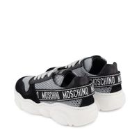 Picture of Moschino 70117 kids sneakers black