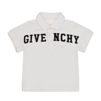 Givenchy H05226 baby polo wit Afbeelding van Givenchy H05226 baby polo wit