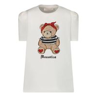 Picture of MonnaLisa 199607 kids t-shirt off white