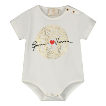 Versace YE000130 rompertje off white Afbeelding van Versace YE000130 rompertje off white
