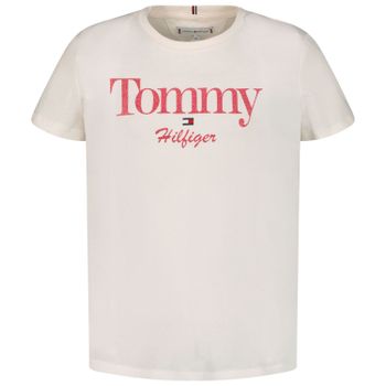 Tommy Hilfiger KG0KG06821 Kindershirt Weiß Bild von Tommy Hilfiger KG0KG06821 Kindershirt Weiß
