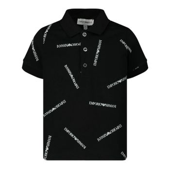 Armani 3HHF91 baby polo zwart Afbeelding van Armani 3HHF91 baby polo zwart