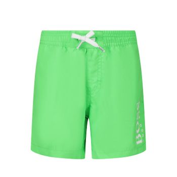 Boss J04368 baby badkleding fluor groen Afbeelding van Boss J04368 baby badkleding fluor groen