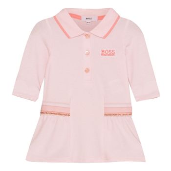 Boss J92049 Babykleid Hellrosa Bild von Boss J92049 Babykleid Hellrosa
