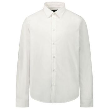 Armani 8N4CJ0 kinder overhemd wit Afbeelding van Armani 8N4CJ0 kinder overhemd wit