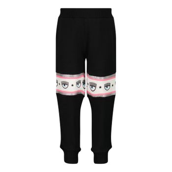 Chiara Ferragni 598410 Kinderhose Schwarz Bild von Chiara Ferragni 598410 Kinderhose Schwarz