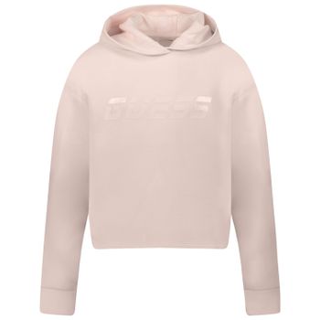 Guess J1BQ10 Kinderpullover Hellrosa Bild von Guess J1BQ10 Kinderpullover Hellrosa