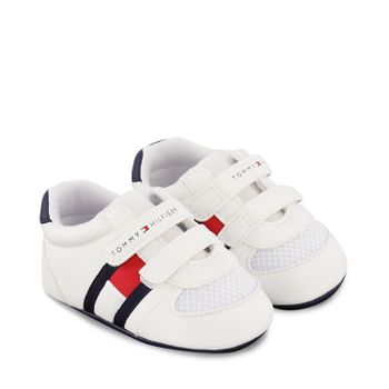 Tommy Hilfiger 30191 babysneakers wit/navy Afbeelding van Tommy Hilfiger 30191 babysneakers wit/navy