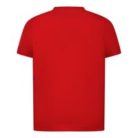 Picture of Dsquared2 DQ1025 baby shirt red