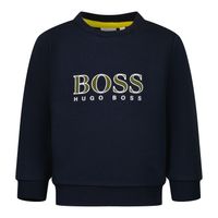 Picture of Boss J05934 baby sweater navy