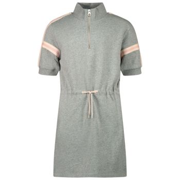 Chloé C12789 kinderjurk licht grijs Afbeelding van Chloé C12789 kinderjurk licht grijs