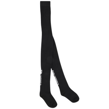 Karl Lagerfeld Z10093 Kinderstrumpfhose Schwarz Bild von Karl Lagerfeld Z10093 Kinderstrumpfhose Schwarz