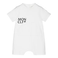 Bild von Moncler 8L00002 Babystrampelanzug Weiß