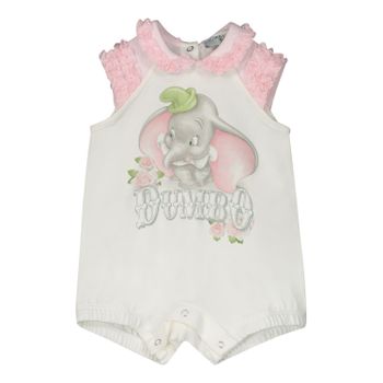 MonnaLisa 355216SD Babystrampelanzug Weiß Bild von MonnaLisa 355216SD Babystrampelanzug Weiß