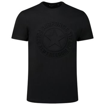 Airforce TBM0750 heren t-shirt zwart Afbeelding van Airforce TBM0750 heren t-shirt zwart