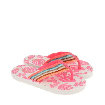 BillieBlush U19214 kinderslippers fluor roze Afbeelding van BillieBlush U19214 kinderslippers fluor roze